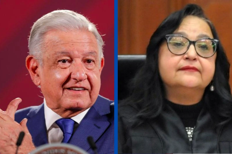 President López Obrador Accuses Supreme Court President Norma Piña of Hiring Associate of Genaro García Luna