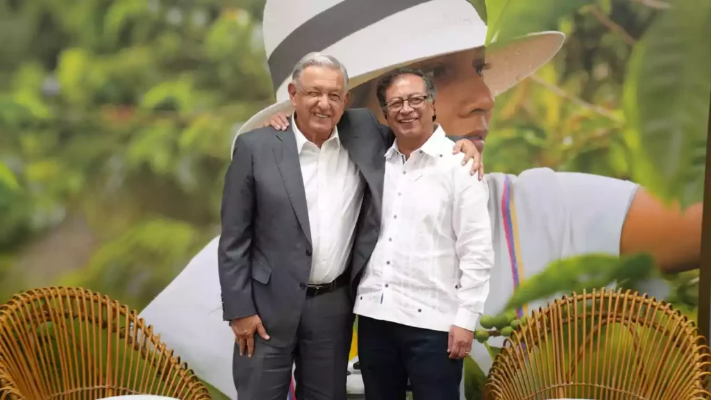 Presidents of Colombia and Mexico meet in Cali