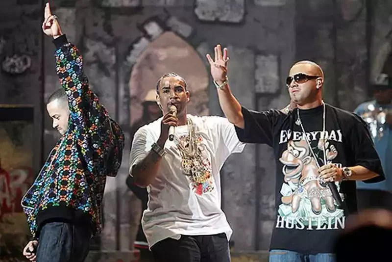 Three reggaeton legends together once again