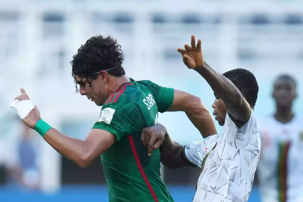 The Mexico U17 national team was overwhelmed