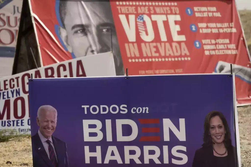 “Biden’s Objective “The Latino vote in Nevada”