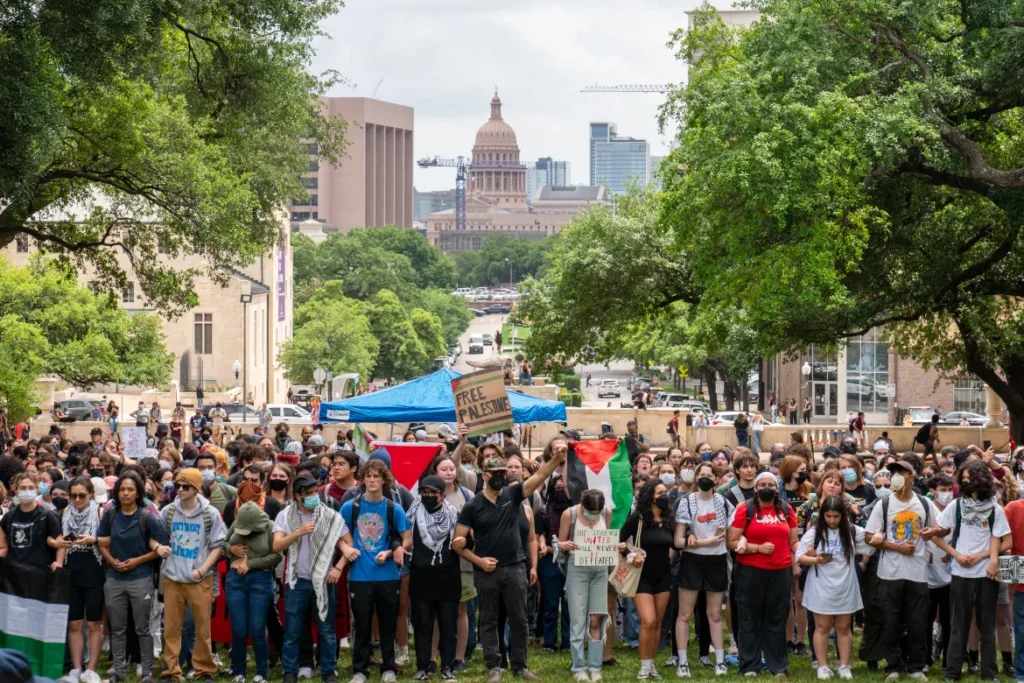Pro-Palestinian protests at U.S. universities