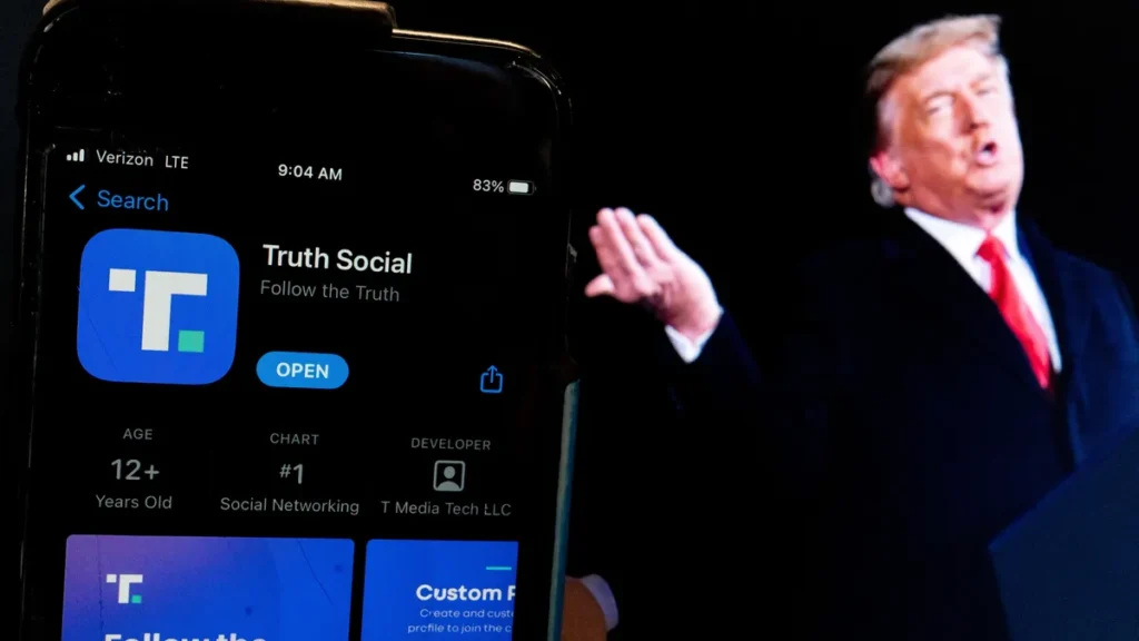 The Truth Social network made millions of dollars in profits despite the fall