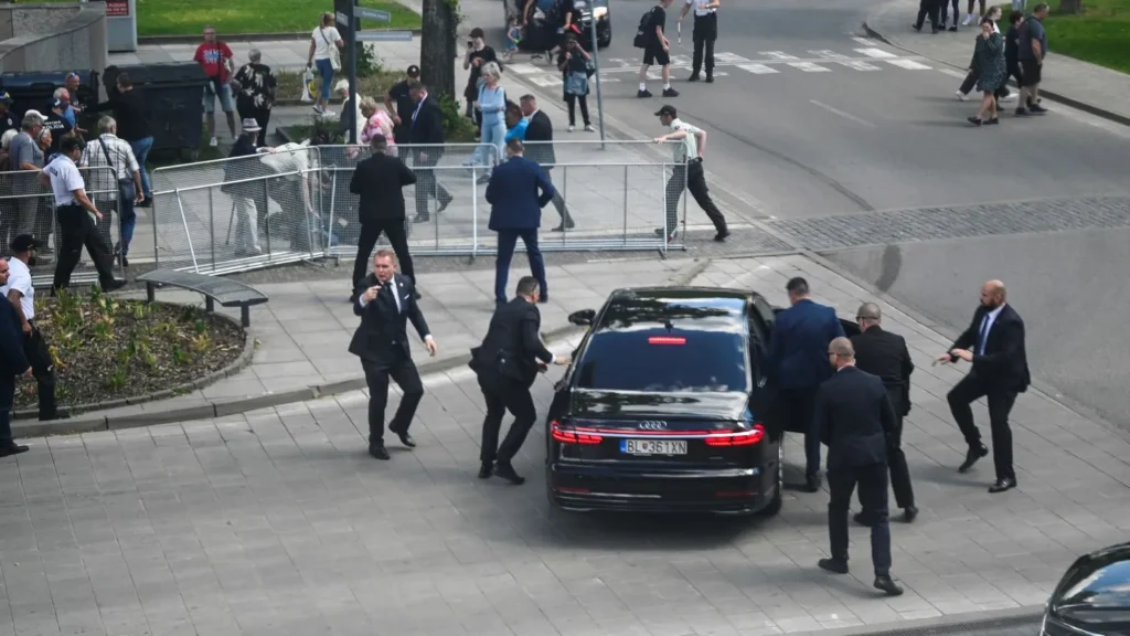 Slovakia’s prime minister: Shot at public event