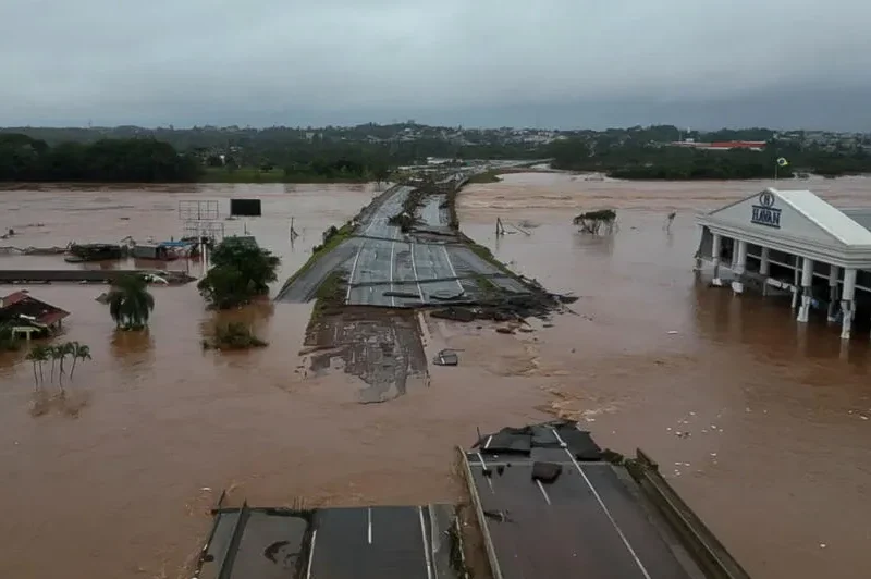The rains in southern Brazil could be worse